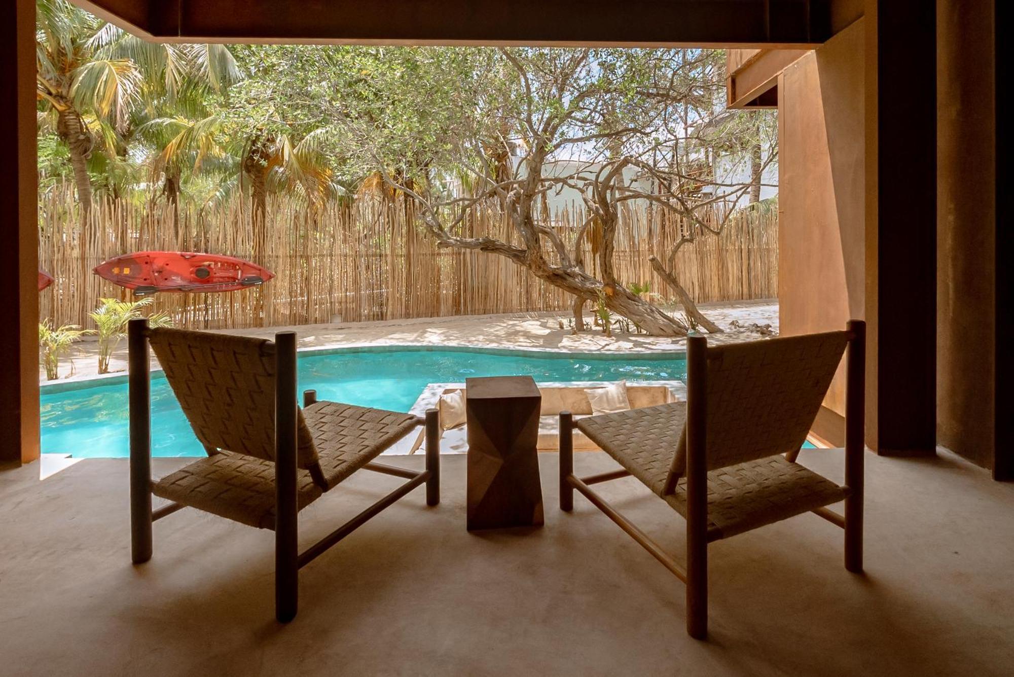 Awa Holbox Hotel Boutique - Beach Front Стая снимка
